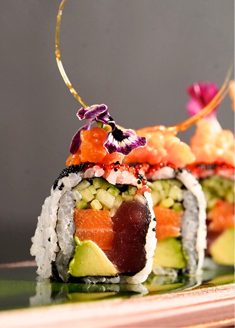 Sushi Rolls Premium Presentation